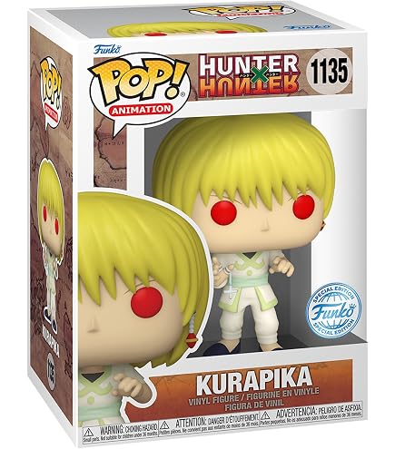 Amazon.com: Funko HunterxHunter Pitou Shop Exclusive Pop Bundled